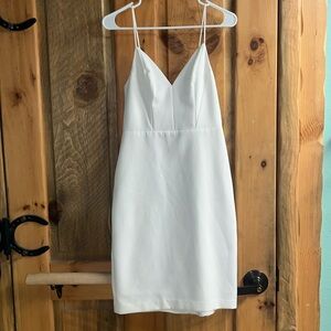 White camisole dress